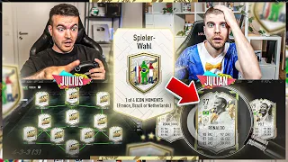 FIFA 22: OMG PELE ODER R9!! RANDOM ICON PICK BRA/FRA/NED Squad Builder Battle 😍🎉