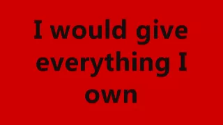 Vanessa Hudgens-Everything I Own (FULL) Lyrics