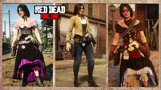 9 Beautiful Female Outfits in Red Dead Online | Casual and Combat Dresses