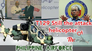 Philippine AIRFORCE attack helicopters are still T-129 from Turkish Aerospace  Industries