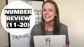 NUMBER RECOGNITION (#11-20)