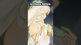 Archons BEFORE vs NOW In Genshin Impact