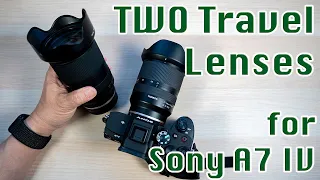 My 2 Travel Lenses for Sony A7IV | Tamron 17-28mm and 28-200mm
