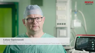 Dr. Łukasz Gąsiorowski about the PENTAX Medical ONE Pulmo™