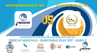 NETAFIM BOGLIASCO 1951 vs OLYMPIC ROMA