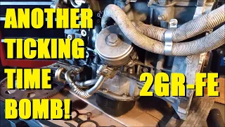How to Replace 2GR-FE Toyota 3.5L V6 Engine OIl Cooler Pipe/Tow Package Sienna Highlander TSB0201-11