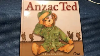 Anzac Ted with Mrs Cran