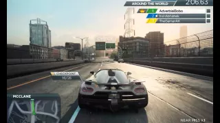Need For Speed Most Wanted 2012 Online "AROUND THE WORLD" 3:06.78 [720p60]