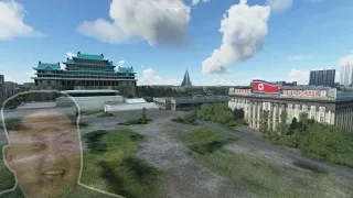 North Korea Tour In Microsoft Flight Simulator 2020