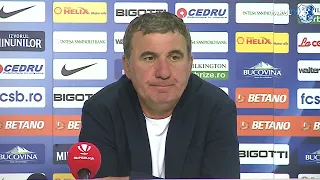 Conferință Gh. Hagi după meciul FCSB - Farul 2-1 (play-off, etapa 7)