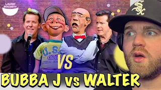 Epic Comedy Battle: Bubba J VS Walter | Jeff Dunham (REACTION)