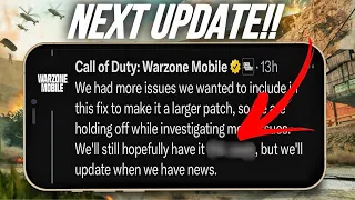 WARZONE MOBILE NEXT UPDATE WHEN? (3.6.2)