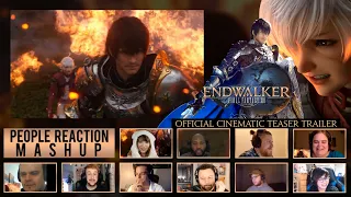 Final Fantasy XIV: Endwalker - Official Cinematic Teaser Trailer [ Reaction Mashup Video ]