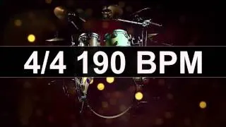 🔴 Drums Metronome 190 BPM