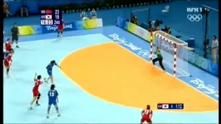 OG 2008, handball semifinal. South Korea - Norway 2. half