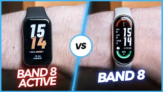 Un CLARO GANADOR! 🚨 Xiaomi Smart Band 8 Active vs Xiaomi Smart Band 8 COMPARATIVA en ESPAÑOL