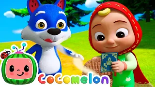 Little Red Riding JJ  | CoComelon JJ's Animal Time | Animal Nursery Rhymes