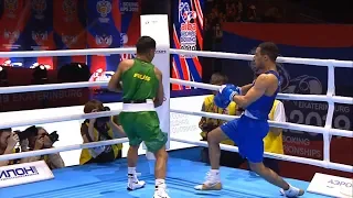 Round of 32 (52kg)  WINWOOD Alex (AUS) vs YAFAI Galal (ENG) /AIBA World 2019