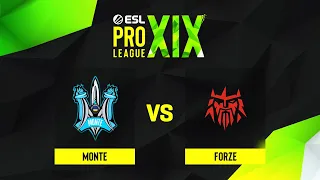 Monte проти forZe | Мапа 3 Ancient | ESL Pro League Season 19