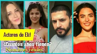 Estas son las Edades de los actores de Elif o Llegaste tú (algunos*)