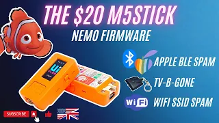 Transform your M5Stick with 3 of Flipper Zero's prime capabilities using the Nemo firmware