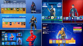 Evolution of Fortnite Battle Pass (Chapter 1 Season 2 - Chapter 5 Season 2)