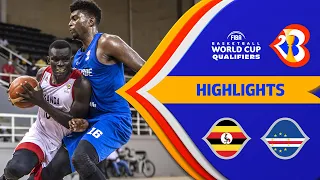 Uganda - Cape Verde | Highlights - #FIBAWC 2023 Qualifiers