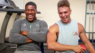 Q&A | MY NEW BOXING COACH: Anthony Joshua (RIP KSI)