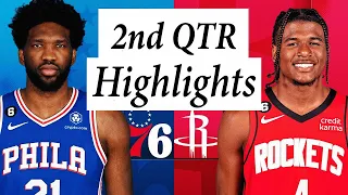 Houston Rockets vs. Philadelphia 76ers Full Highlights 2nd QTR | Dec 5 | 2022 NBA Season