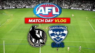 THE CATS COMEBACK | COLLINGWOOD VS GEELONG | AFL VLOG 2022