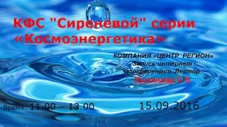 КФС "Сиреневой" серии "Космоэнергетика" Лузгинова С.В.