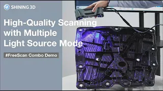 FreeScan Combo Demo #13: High Quality Scanning with Multiple Light Source Mode