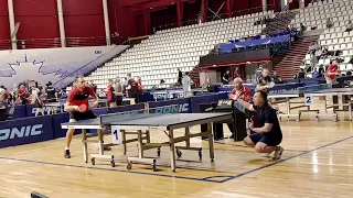 Tomahawk serve table tennis. Подача "топорик" настольный теннис.