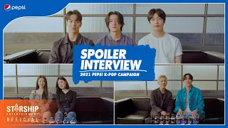 [SPOILER INTERVIEW] 'MONSTA X' X 'Brave Girls' X 'ATEEZ' - 2021 PEPSI X STARSHIP K-POP CAMPAIGN