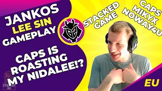 G2 Jankos - Caps Is Flaming Me?! 😘 Roasting My Nidalee?! I Am Getting My Vaccination Shot On Friday!