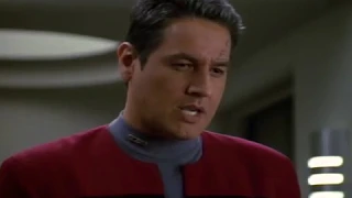"What The Hell Was It That Let All You Spies Get By Me?" Commander Chakotay