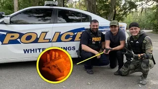 Found Gun and Human Remains Underwater in the River While Scuba Diving! (Police Called)