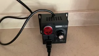 AC Variable Speed Controller, 120V~220V 15A 4000W SCR Voltage Controller Review, Pretty Darn Awesome