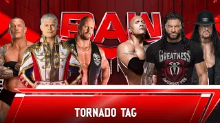 TEAM CODY RHODES VS TEAM ROMAN REIGNS