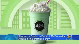 Shamrock Shake Is Back!