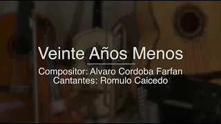 Veinte Años Menos - Puro Mariachi Karaoke - Romulo Caicedo