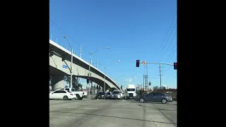 Driving from Los Angeles to Las Vegas time lapse