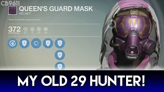 My Old Level 29 Hunter! Vanilla Game Hunter! (Old Destiny Era Gameplay)