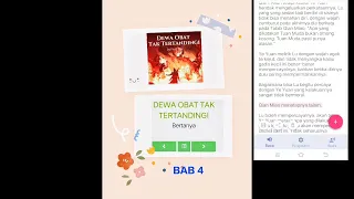 BAB 4 DEWA OBAT TAK TERTANDINGI - BACAIN NOVEL