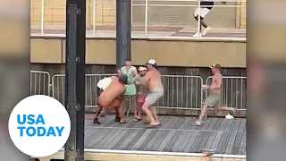 Alabama boat dock brawl results in charges for three men involved | USA TODAY