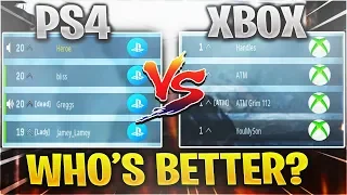 What Happens when PS4 Players vs XBOX Players on MODERN WARFARE Crossplay? PS4 vs PC?  (COD MW PS4)
