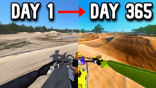 I PLAYED MX BIKES FOR 365 DAYS, THIS IS MY PROGRESS!