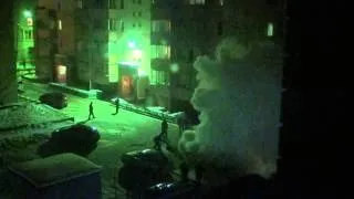 Возгорание и взрыв авто Иркутск