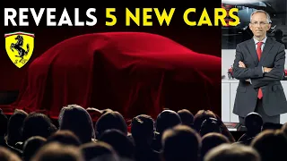 Ferrari CEO Reveals 5 New Cars For 2024 & SHOCKS The Entire Car Industry