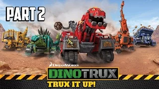 Dinotrux: Trux It Up! Gameplay | Let's build the Dinotrux landmark! (Part 2)